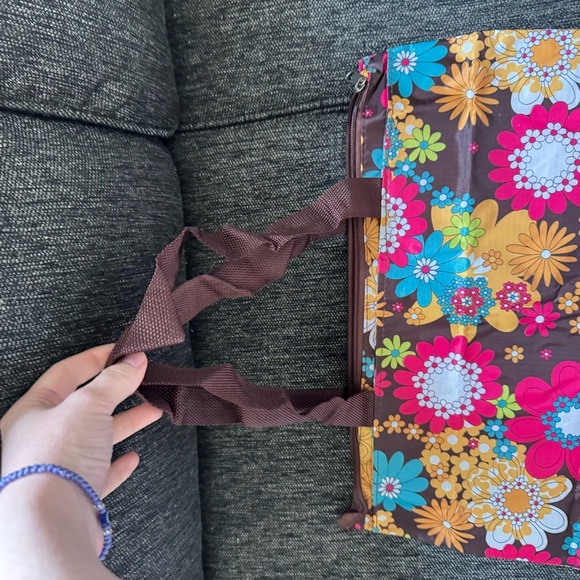 Sunflower Floral Tote Bag "Jennifer" - Picture 4 of 6